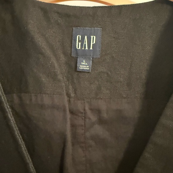 Gap Linen-Cotton Longline Vest - Picture 3 of 4